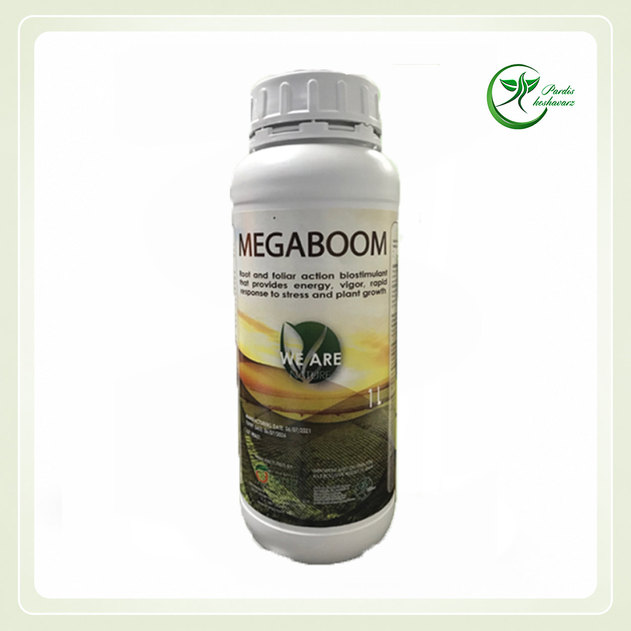 کود مگابوم (Megaboom) | بیواستیمولانت رشد برگی و ریشه‌ای – پردیس کشاورز